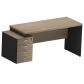 Mesa Reta Pedestal 1500mm
